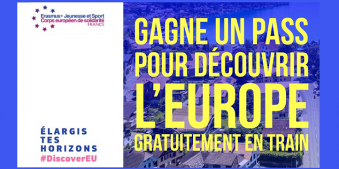 #DiscoverEU : les candidatures sont bientôt ouvertes !