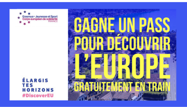 #DiscoverEU : les candidatures sont ouvertes !
