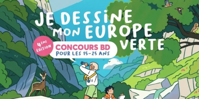 Participe au concours BD "Je dessine mon Europe verte"